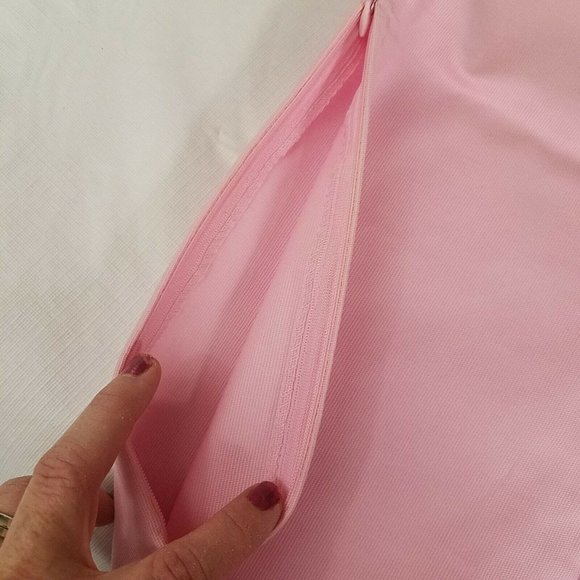 Pillow Cover Pink 22x22 In Square New Solid - Picture 4 of 9